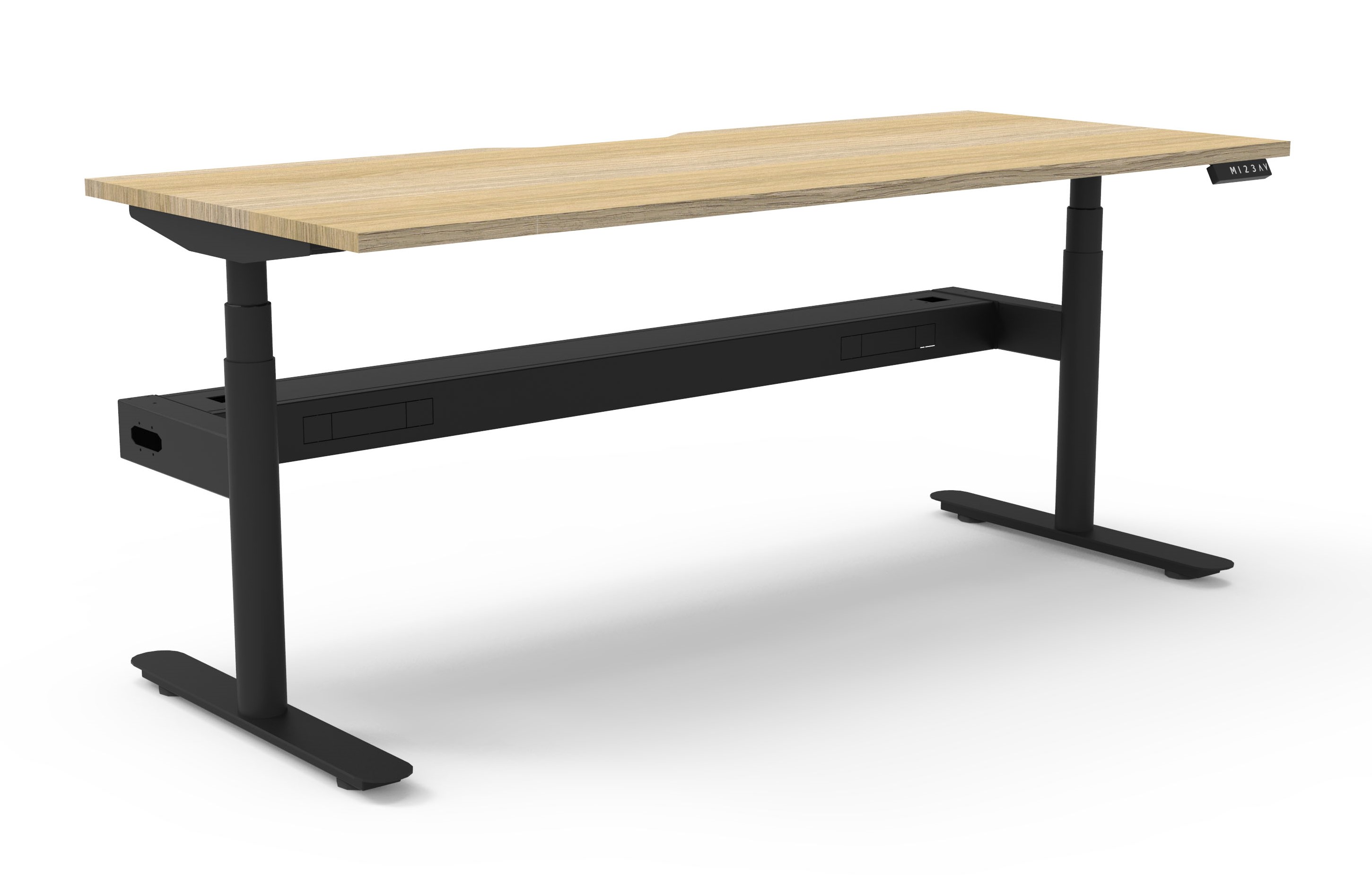 Halo+ Height Adjustable Straight Desk Range